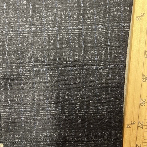 Liverpool Leggings Charcoal Print Madonna Stretch Knit Ankle Skinny Size 4/27 - Picture 14 of 15